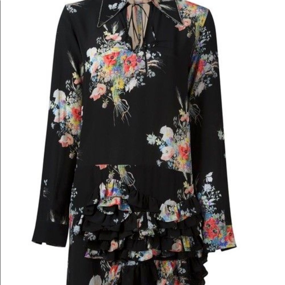 Nº21 sheer top floral dress